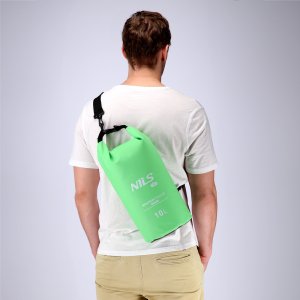 Nils Extreme NC17103 KARIMATA SKŁADANA TURYSTYCZNA Z PODBICIEM ALUMINIOWYM + XPE 195 CM ZIELONA NILS CAMP 17