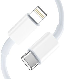 TECH-PROTECT NCA20 2-PORT NETWORK CHARGER PD 20W / QC3.0 + LIGHTNING CABLE WHITE 8