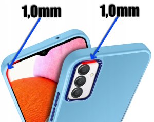 Etui do Samsung Galaxy A25 5G MATOWE SILICONE CASE SATYNOWE + Szkło 9H 2
