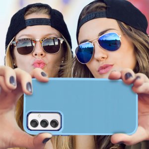 Etui do Samsung Galaxy A25 5G MATOWE SILICONE CASE SATYNOWE + Szkło 9H 5