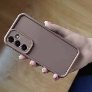 Etui do Samsung A35 5G silikonowe MATOWE + Szkło ochronne na ekran 9H 5