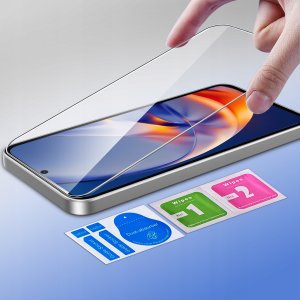 Etui do Motorola Moto Edge 50 Neo 5G Pancerne Carbon CASE + Szkło 9H 3