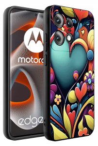 Etui do Motorola Moto EDGE 50 Pro WZORY |SILIKONOWE MATT CASE 2