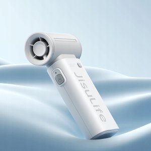 Mini dmuchawa Jisulife Handheld Fan Life9 5000mAh przenośny wiatraczek wentylator USB - szary 9
