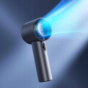 Mini dmuchawa Jisulife Handheld Fan Pro1 FA53 (ABS) przenośny wiatraczek wentylator USB - niebieski 4