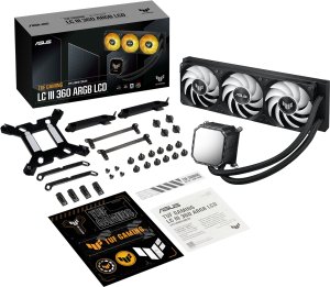 Chłodzenie wodne Asus TUF Gaming LC III 360 ARGB LCD (90RC01A1-B0EAY0) 18