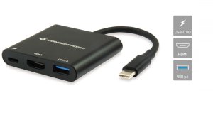CONCEPTRONIC 3-1 Dock USB-C->HDMI,USB3.0,100WPD 25cm sw 5