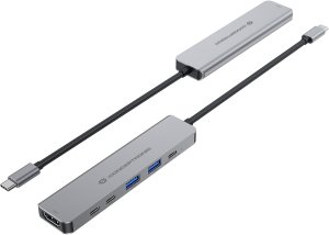 CONCEPTRONIC 6-1 Dock USB-C->HDMI,2xUSB-A,3xUSB-C,+ 25cm gr 3