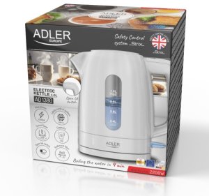 Czajnik elektryczny 1,0 L | STRIX | Obrotowa podstawa | 8