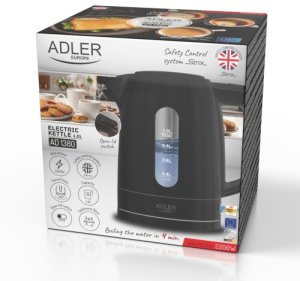 Czajnik elektryczny 1,0 L | STRIX | Obrotowa podstawa | 8