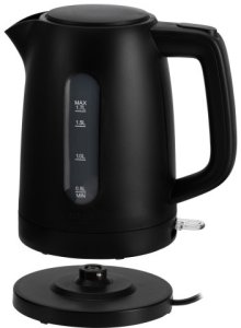 Czajnik elektryczny 1,7 L | STRIX | Płaska grzałka | Automatyczne wyłączanie | czarny 4