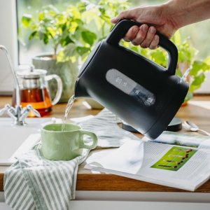 Czajnik elektryczny 1,7 L | STRIX | Płaska grzałka | Automatyczne wyłączanie | czarny 8
