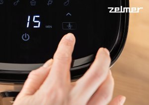 FRYTOWNICA BEZTŁUSZCZOWA ZAF 6000 6L 1500W AIR FRYER 4