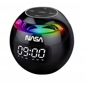 Głośnik Bluetooth 5.0 Nasa Sp200 2x Alarm Budzik + Lampa Lampka Rgb Led / Nasa Sp200 5