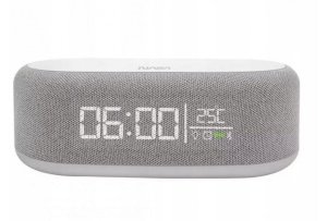 Głośnik Bluetooth Zegar Ładowarka Indukcyjna Qi Lampa Led Alarm Nasa Spc400 / Nasa Spc400 3