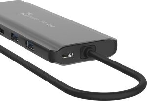 j5create JCD398-N stacja dokująca Przewodowa USB 3.2 Gen 2 (3.1 Gen 2) Type-C Szary 3