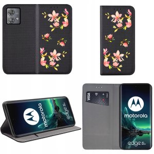 Etui do Motorola Moto Edge 40 Neo MAGNET WZORY CASE PORTFEL 2