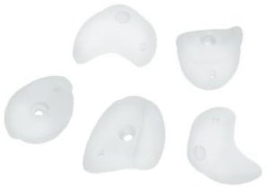 Ścianka wspinaczkowa sześciokątna 4x szara płyta + 20 białe/szare uchwyty 26