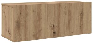 vidaXL Zestaw szafek RTV 4 pcs dąb artisan 30.5 x 30 x 90 cm 6
