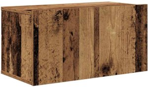 vidaXL Zestaw szafek RTV z półką Inny 6 pcs Stare drewno 30.5 x 30 x 90 cm (3393246) 7