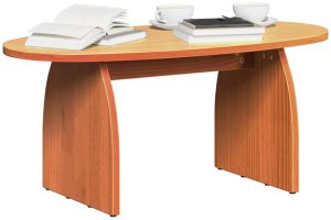 vidaXL Stolik kawowy Woskowy brąz 80 x 40 x 35 cm Lite drewno sosnowe 3