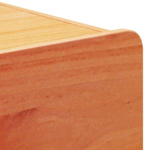 vidaXL Stolik nocny Woskowy brąz 39 x 34 x 33 cm Lite drewno sosnowe 9