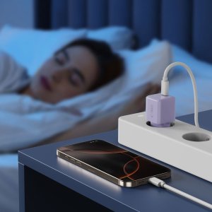 TECH-PROTECT NCM25 1-PORT NETWORK CHARGER PD 25W BABY PURPLE 6