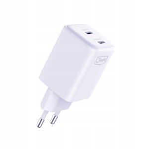 3mk Hyper Charger PD 45W GaN QC4+ PPS 2C Super-Fast Charge 2.0 White 4
