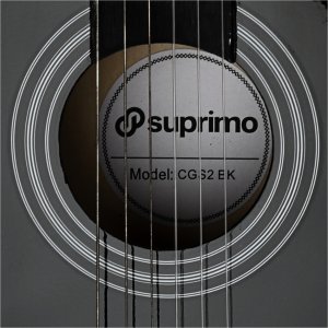SUPRIMO CGS2 BK gitara klasyczna 4/4 czarna do nau 3
