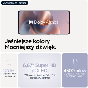 Smartfon Motorola Moto G86 5G 8/256GB Fioletowy  (PB7L0087SE) 3