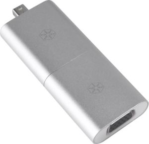 Adapter USB SilverStone Brak USB-C - HDMI USB-C - VGA USB-C - DisplayPort Mini Srebrny  (SST-EP11S) 16
