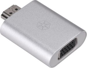 Adapter USB SilverStone Brak USB-C - HDMI USB-C - VGA USB-C - DisplayPort Mini Srebrny  (SST-EP11S) 17