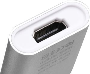 Adapter USB SilverStone Brak USB-C - HDMI USB-C - VGA USB-C - DisplayPort Mini Srebrny  (SST-EP11S) 7