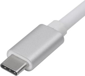 Adapter USB SilverStone Brak USB-C - HDMI USB-C - VGA USB-C - DisplayPort Mini Srebrny  (SST-EP11S) 8