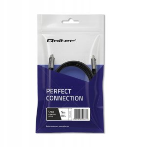 Kabel USB4 Ultra-Fast | USB-C PD 240W | Thunderbolt 3/4 | 4K |   40Gb/s | 1m | Czarny 10