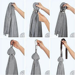 HUŚTAWKA SENSORYCZNA TERAPEUTYCZNA DLA DZIECI HAMAK 280x150cm 100kg fioletowa 10