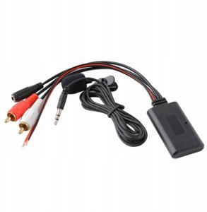 ADAPTER BLUETOOTH RADIA SAMOCHODOWEGO RCA AUX MIC 5
