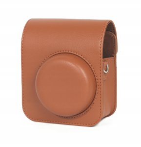 Pokrowiec LoveInstant Futerał Etui Pokrowiec Case Na Aparat Do Aparatu Fujifilm Instax Mini 41 / Brązowy 3