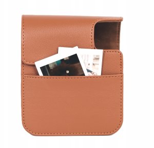 Pokrowiec LoveInstant Futerał Etui Pokrowiec Case Na Aparat Do Aparatu Fujifilm Instax Mini 41 / Brązowy 5