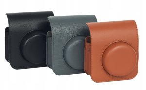 Pokrowiec LoveInstant Futerał Etui Pokrowiec Case Na Aparat Do Aparatu Fujifilm Instax Mini 41 / Brązowy 9