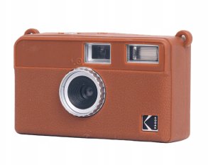 Futerał Etui Pokrowiec Case Silikon Kodak Ektar / H35 / H35n / Ultra F9 / Brązowy 5
