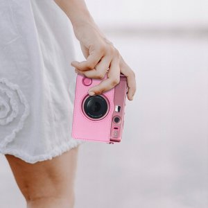 Pokrowiec LoveInstant Futerał Etui Pokrowiec Do Fujifilm Instax Mini Evo / Różowy 8