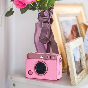 Pokrowiec LoveInstant Futerał Etui Pokrowiec Do Fujifilm Instax Mini Evo / Różowy 10