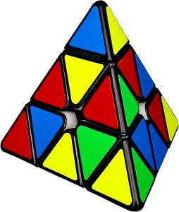 KOSTKA RUBIKA PIRAMIDA 3x3 MOYU MEILONG PYRAMINX CZARNA SZYBKA UKŁADANKA ŁAMIGŁÓWKA 3