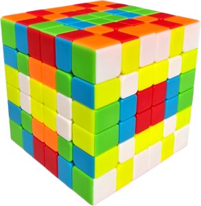 KOSTKA RUBIKA 6x6 QYToys QIFAN UKŁADANKA ŁAMIGŁÓWKA 4