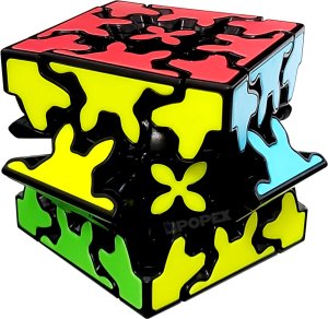 KOSTKA RUBIKA QYToys GEAR 3x3 TRYBIKOWA UKŁADANKA ŁAMIGŁÓWKA 3