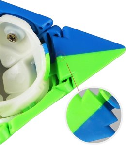 KOSTKA PIRAMIDA 4x4 QYToys PYRAMINX GRA UKŁADANKA ŁAMIGŁÓWKA 4