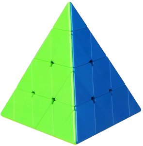 KOSTKA PIRAMIDA 4x4 QYToys PYRAMINX GRA UKŁADANKA ŁAMIGŁÓWKA 6