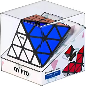 KOSTKA RUBIKA DIAMENT 3x3 QYToys FTO 8-ŚCIAN SZKATUŁKA UKŁADANKA ŁAMIGŁÓWKA 7