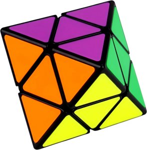 QYToys KOSTKA RUBIKA DIAMENT 2x2 FTO 8-ŚCIAN SKEWB SZKATUŁKA 2